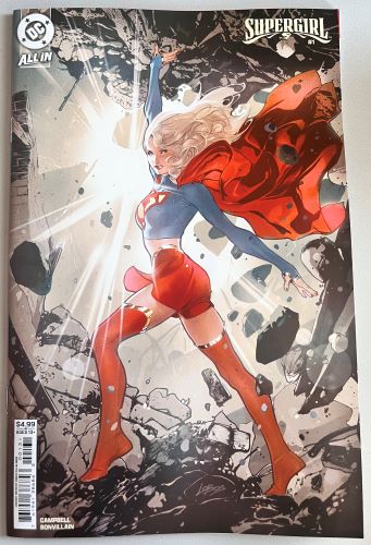Supergirl #1 Cover C Pablo Villalobos Card Stock Cover (DC Comics)