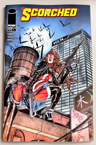 The Scorched # 40 cover B Raymond Gay variant (Image Comics)