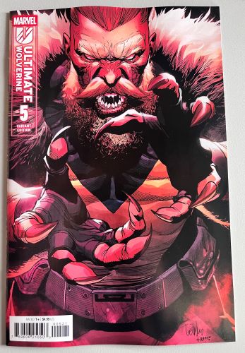 Ultimate Wolverine #5 Leinil Yu Ultimate Special variant (Marvel Comics)