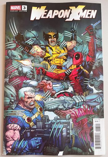 Weapon X-Men #3 Steve Skroce variant (Marvel Comics)