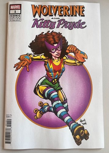 Wolverine and Kitty Pryde #1 Todd Nauck iconic variant (Marvel Comics)