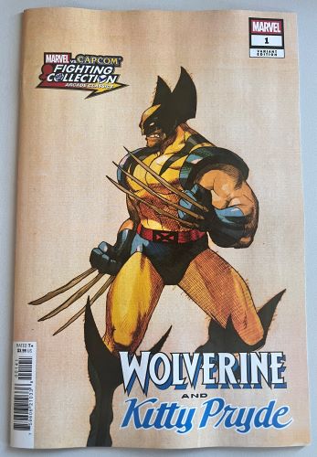 Wolverine and Kitty Pryde #1 Bengus Marvel vs Capcom variant (Marvel Comics)